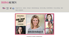 Desktop Screenshot of dermakuur.nl